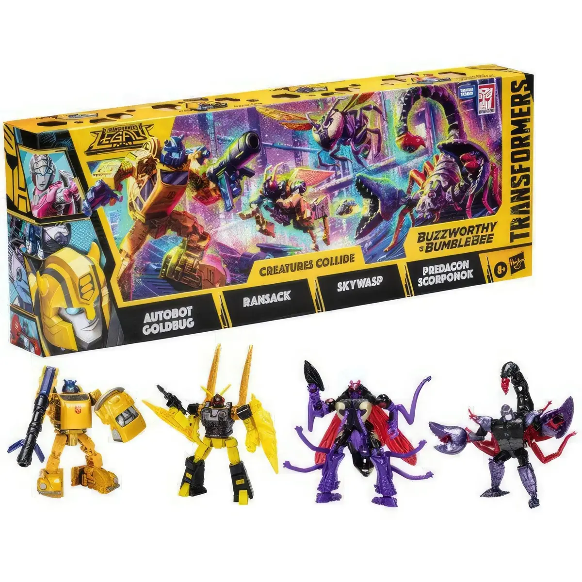 Transformers Buzzworthy Bumblebee Creatures Collide Multipack 1