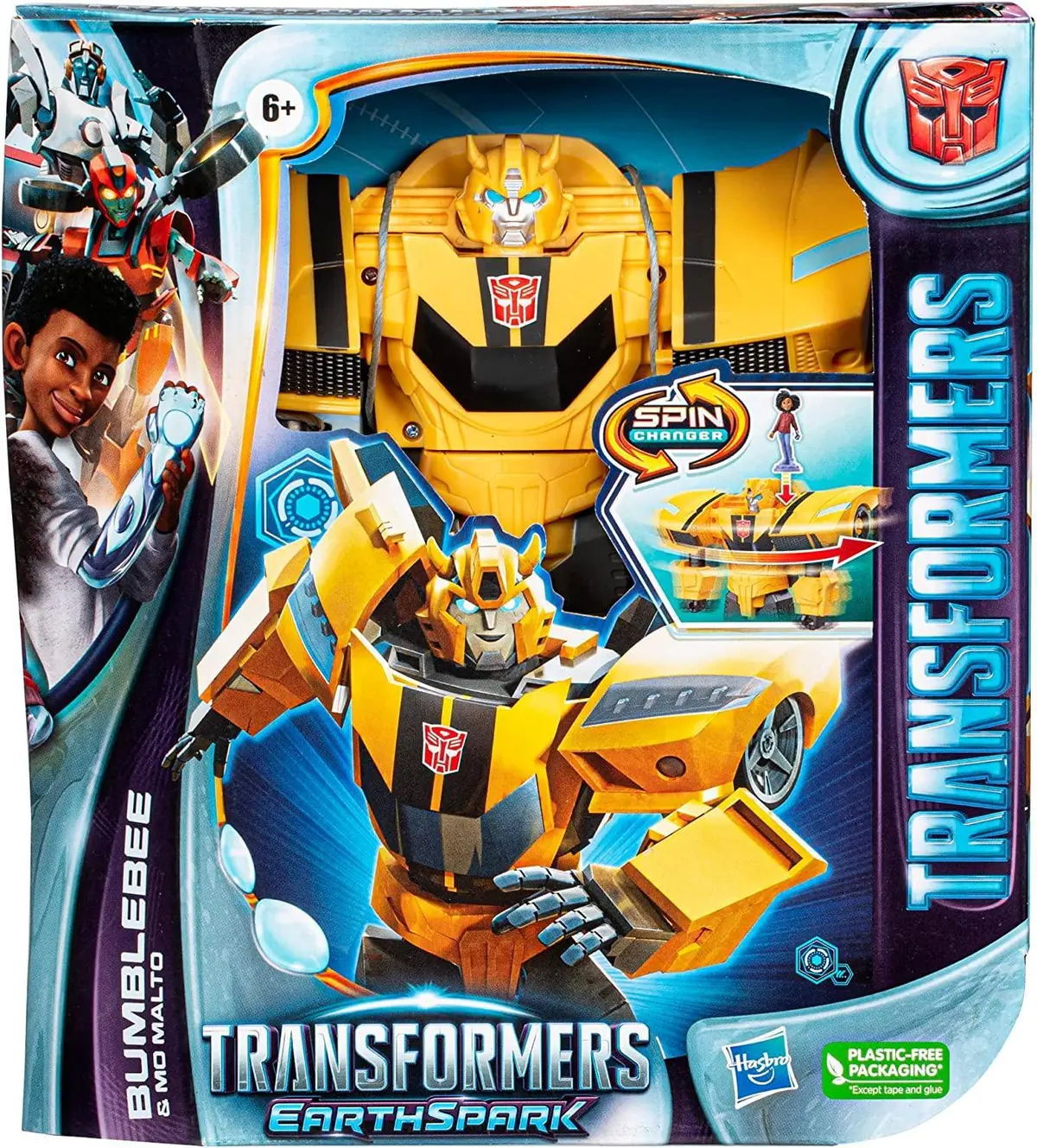 Transformers Earth Spark Spin Changer - Bubmlebee 1