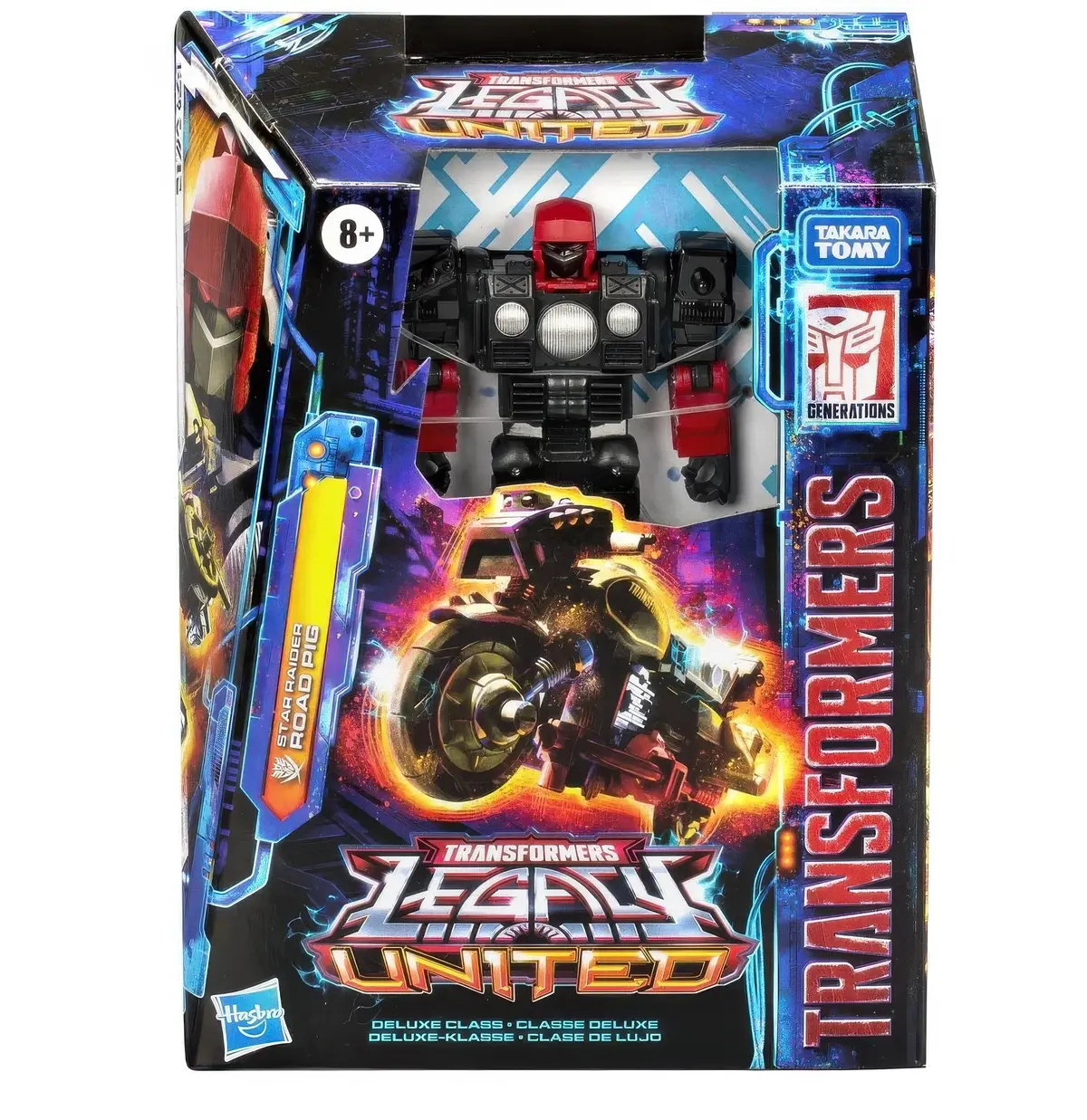 Transformers Legacy United Deluxe Class Star Raider Road Pig 14Cm Figure 1