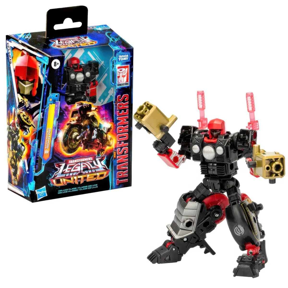 Transformers Legacy United Deluxe Class Star Raider Road Pig 14Cm Figure 2