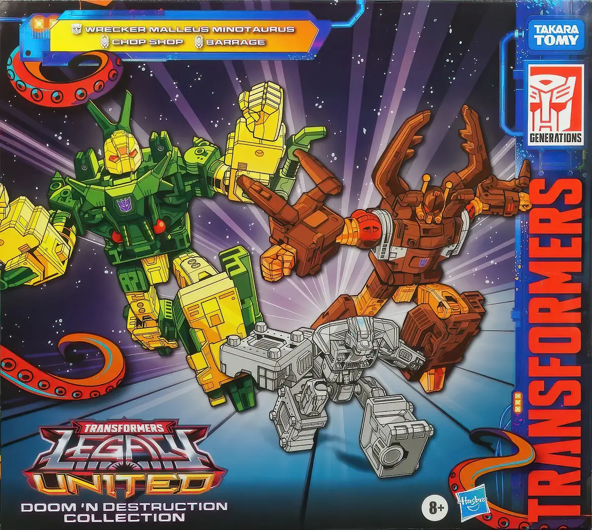 Transformers Legacy United Doom N' Destruction Collection 3-Pack 1