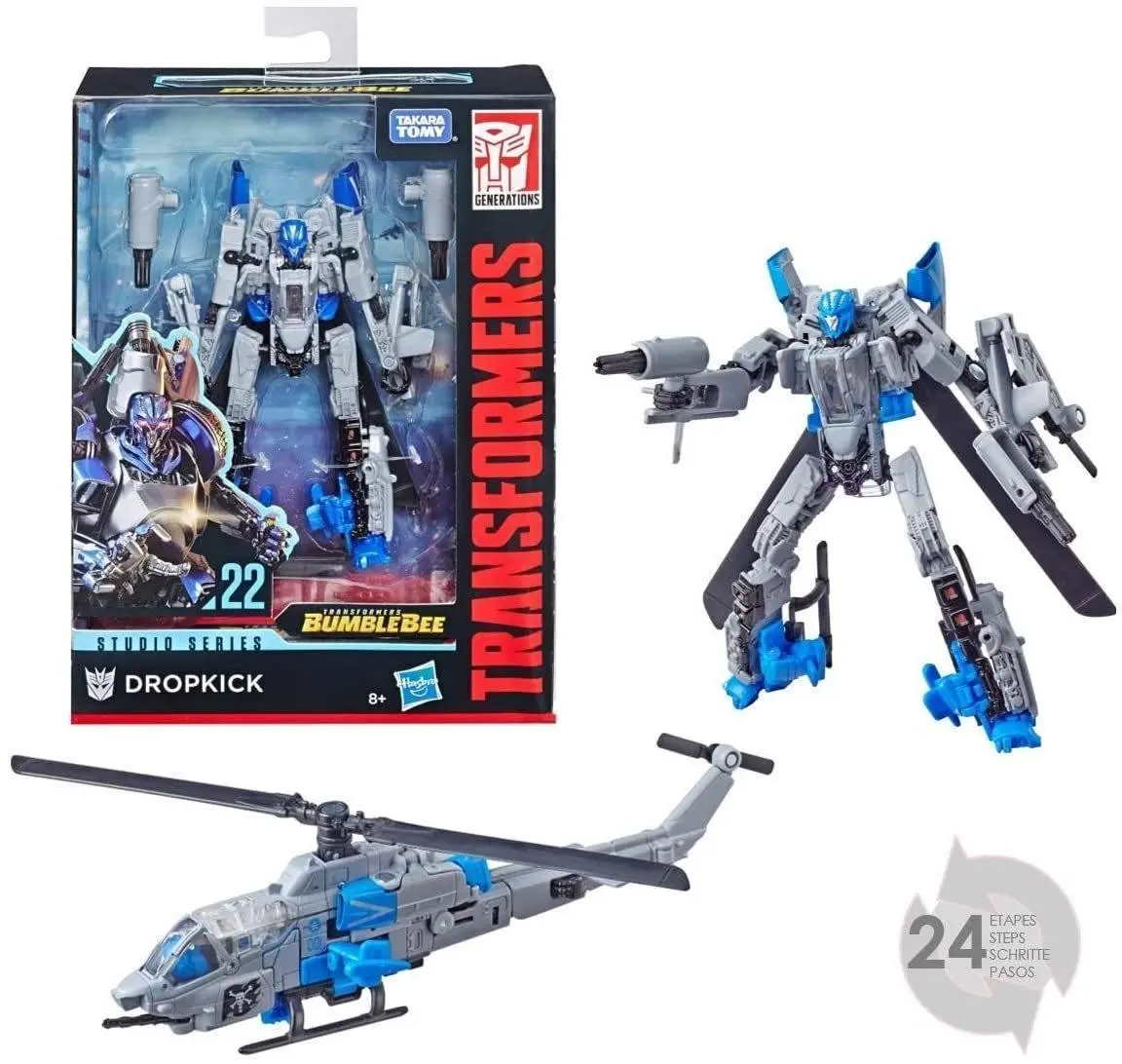 Transformers Studio Series 22 Deluxe Class Transformers: Bumblebee Dropkick Figure 1