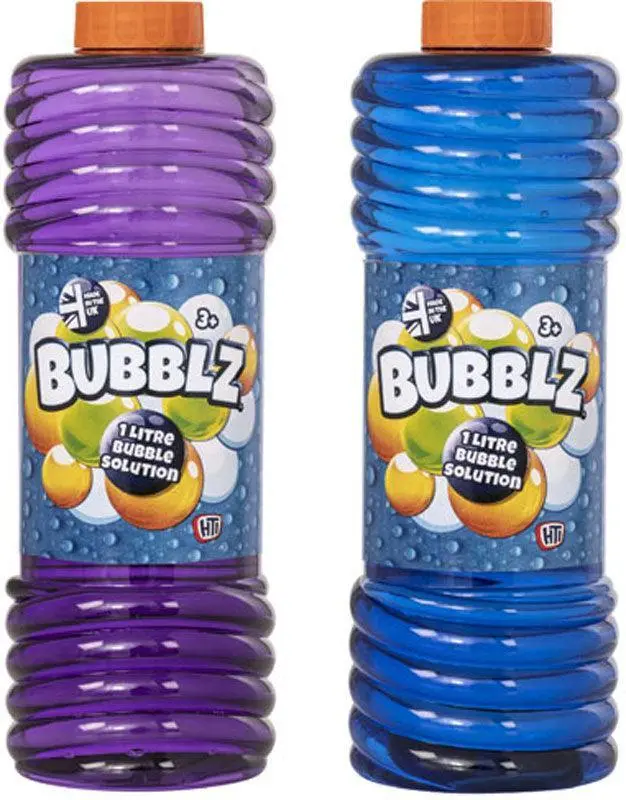 Transparent Xxl 1 Litre Bubbles Solution 1