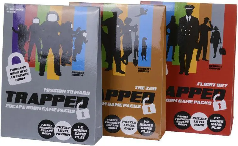 Trapped Escape Room Game Assortment 1