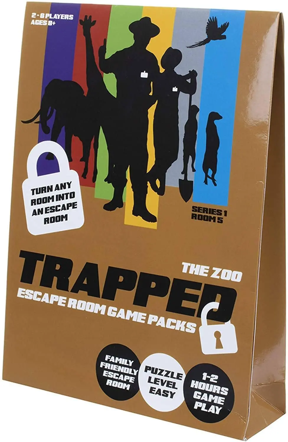 Trapped Escape Room Game Packs The Zoo 1