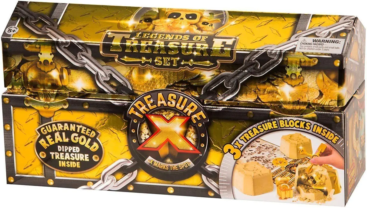 Treasure X 41501 Three Pack Chest Legends Of The Treasure Set Collectibles 1