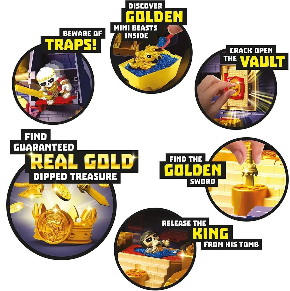 Treasure X 41517 Kings Gold Treasure Tomb Playset 2