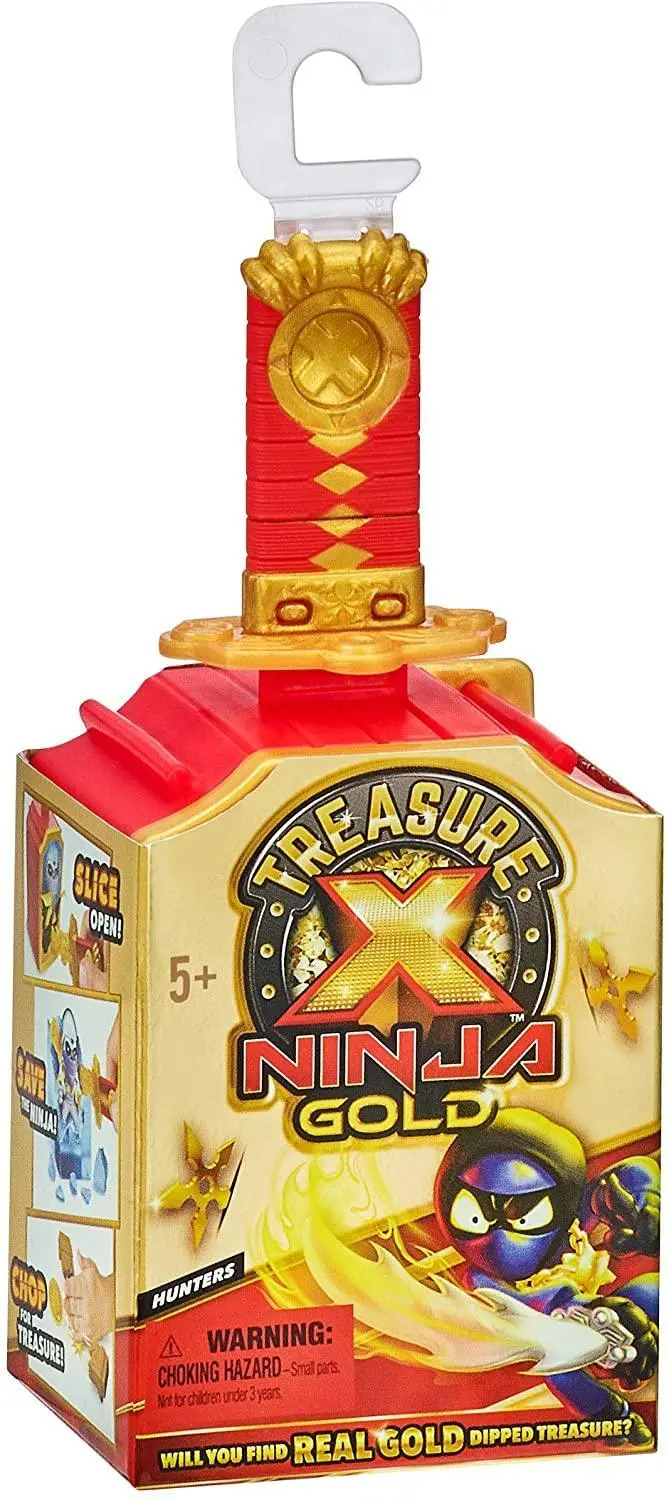 Treasure X 41625 Ninja Gold Hunters Single Pack- Assorted 1