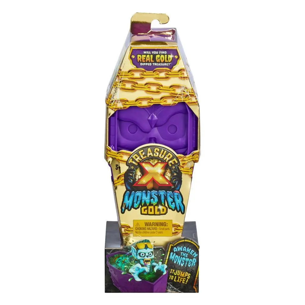 Treasure X Monsters Gold Coffin 1