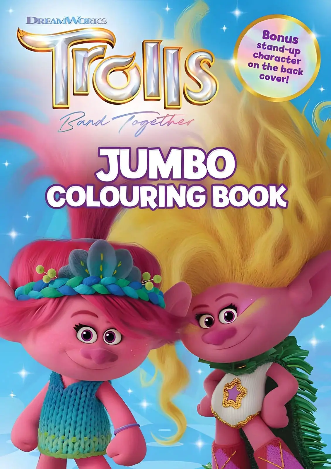 Trolls 3 Jumbo Colouring Book 1