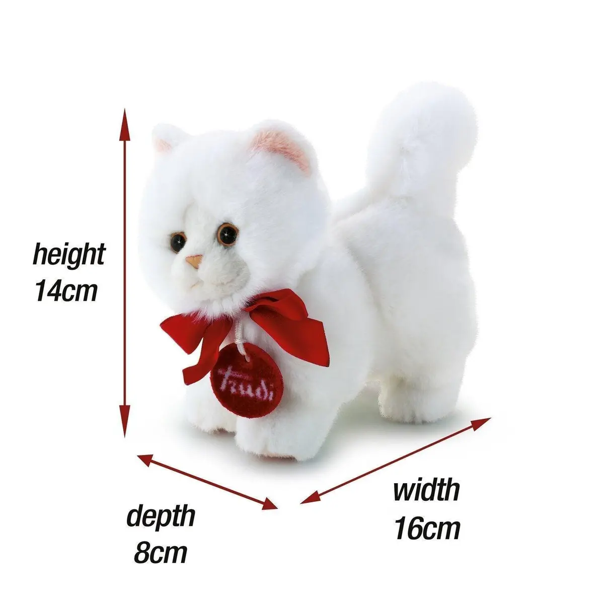 Trudi Trudini Persian Cat Soft Toy 2