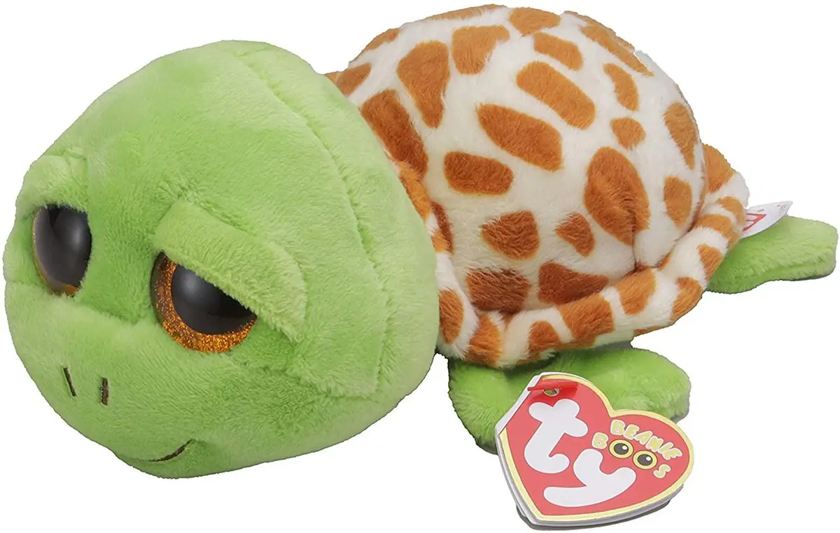 Ty Beanie Boo Zippy Green Turtle Plush 15Cm 1