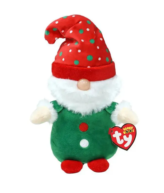 Ty Beanie Boo's Christmas Gnome Elf 15Cm Plush 1