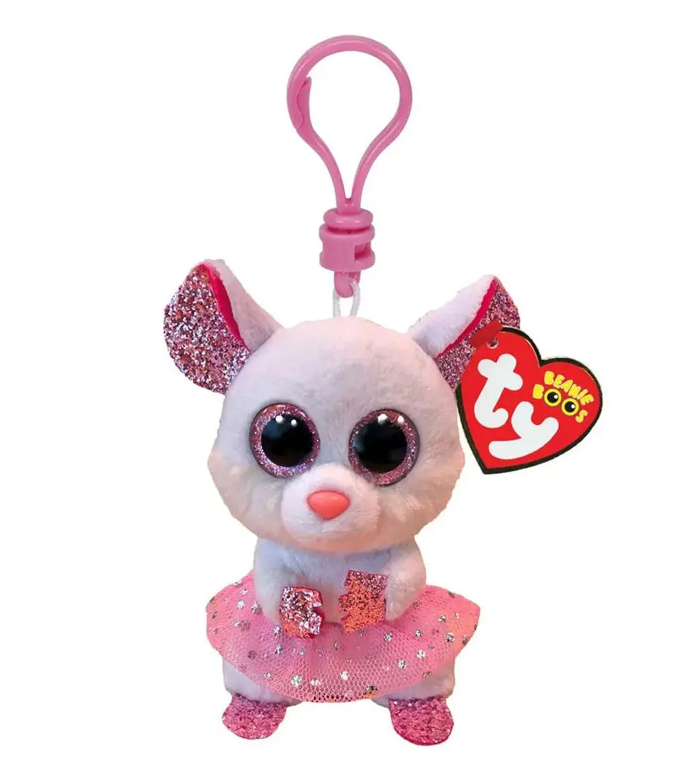 Ty Beanie Boo's Clip Nina Mouse 7Cm 1
