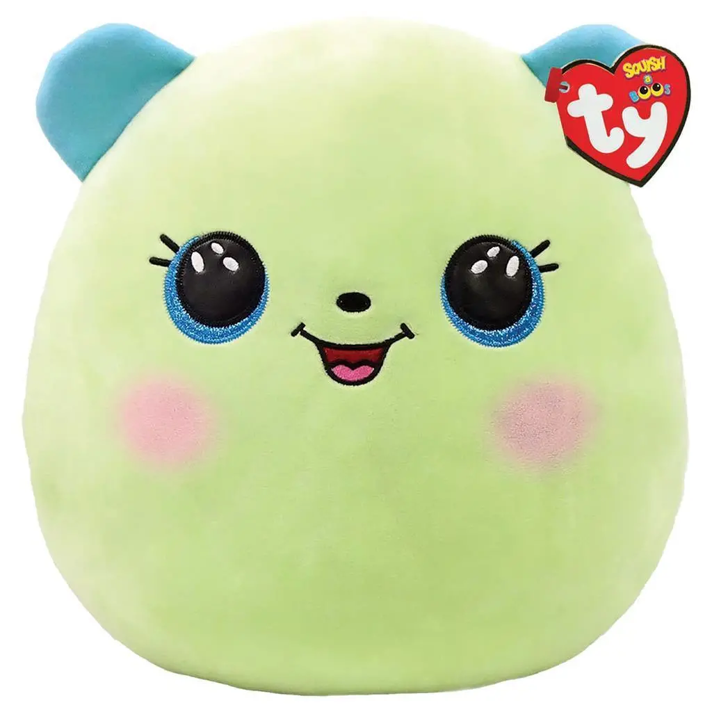 Ty Toys Squish A Boo 31Cm Bear Clover Cushion 1