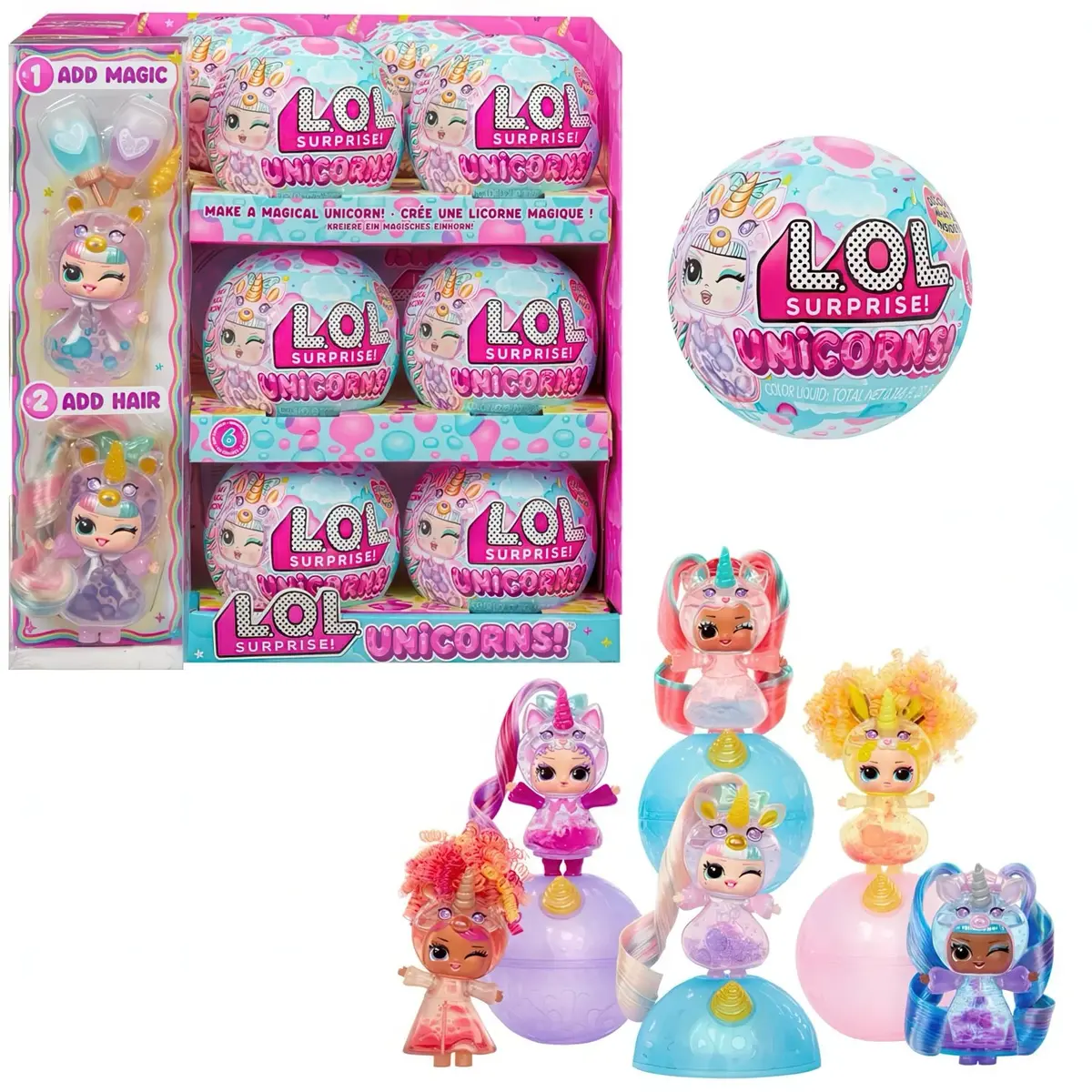 Lol Surprise! Unicorn Tots! Assortment 1