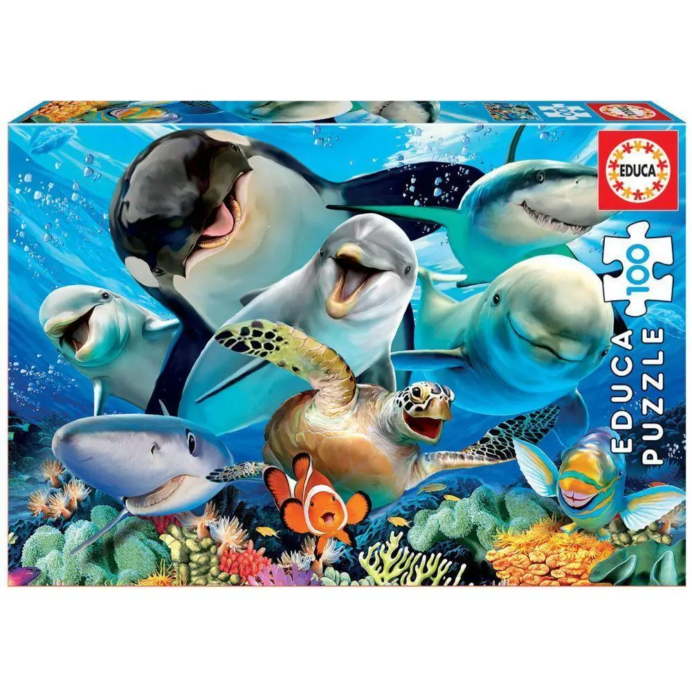 Underwater Selfie 100 Puzzle 1