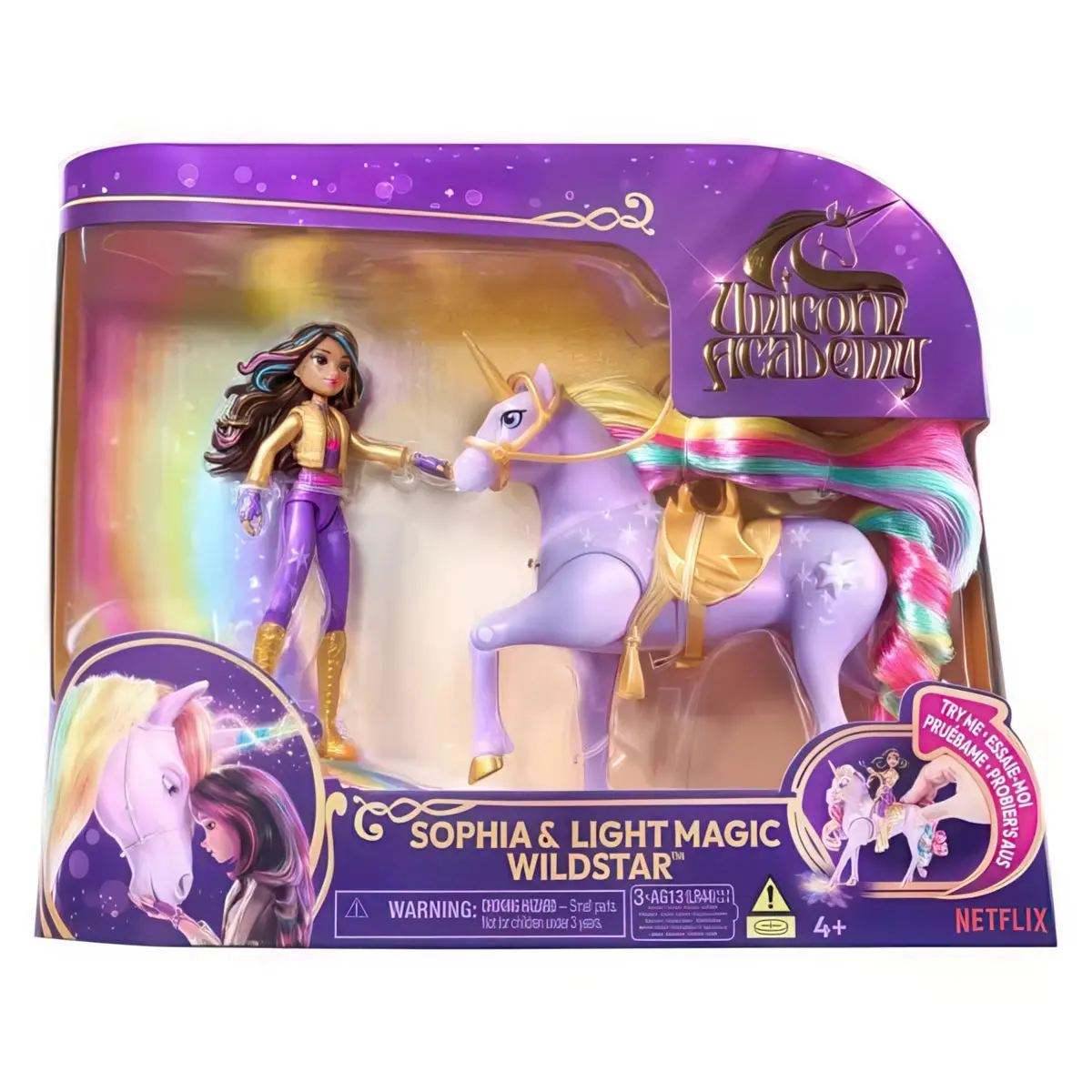 Unicorn Academy Sophia Doll & Light Magic Wildstar 2