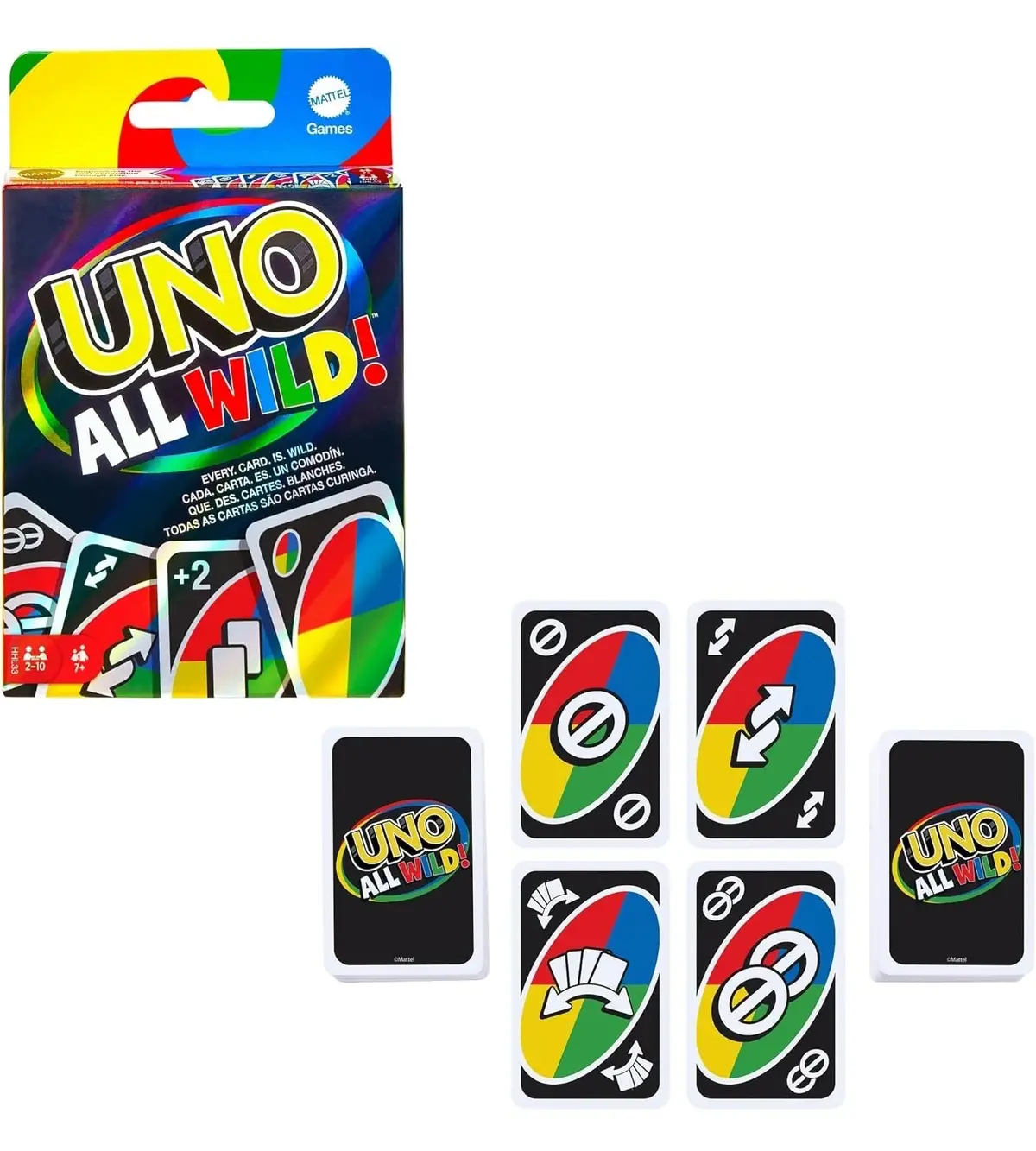 Uno All Wild Playing Cards Game 1
