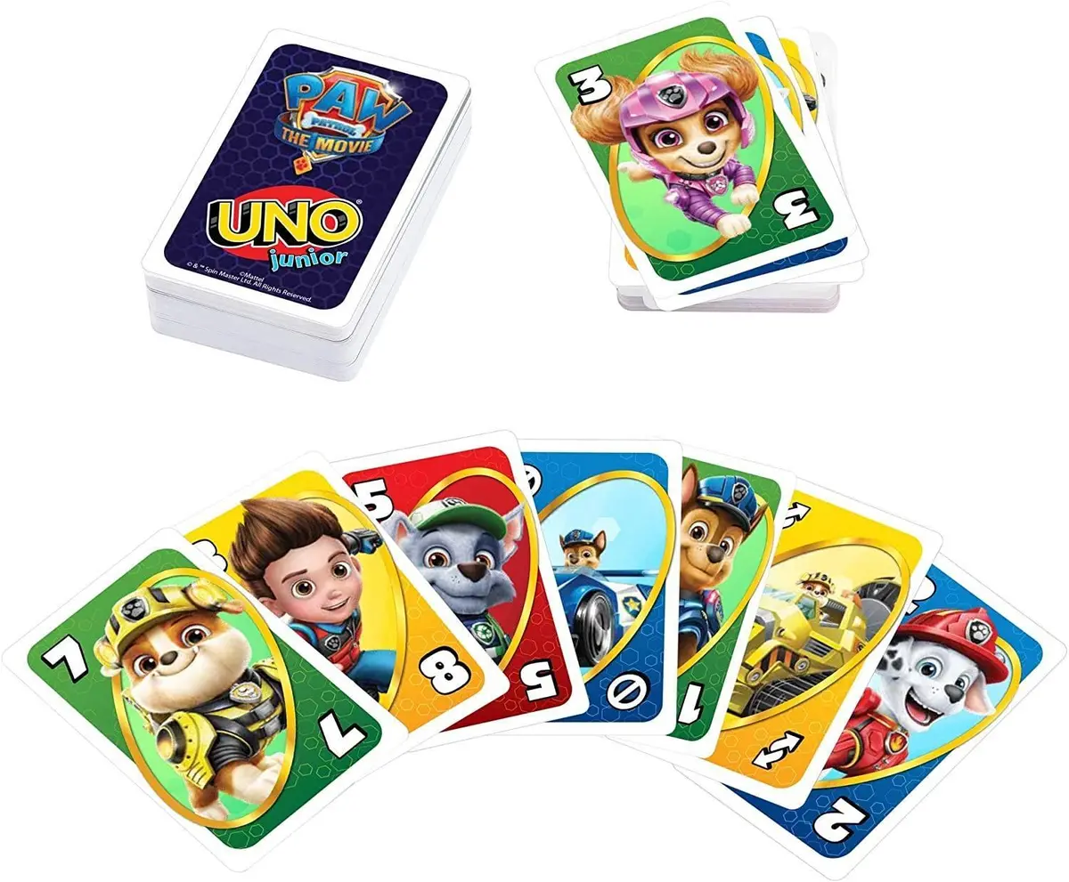 Uno Junior Paw Patrol Card Game 1