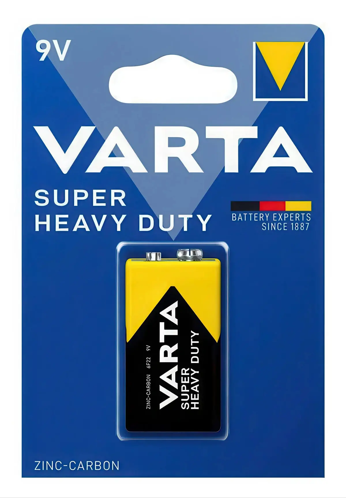 Varta 9V Super Heavy Duty Battery 1
