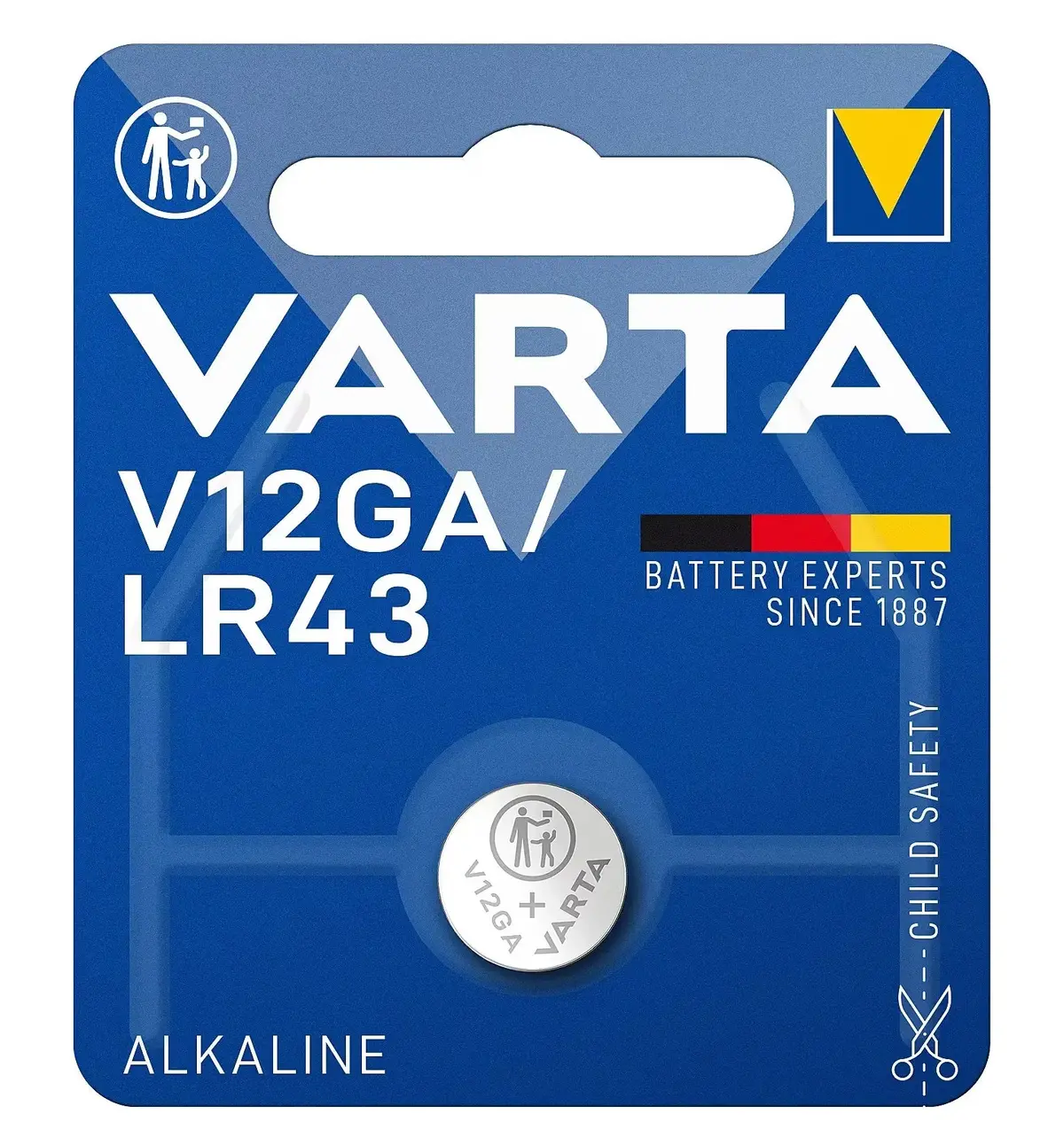 Varta V12ga / Lr43 Alkaline Battery 1
