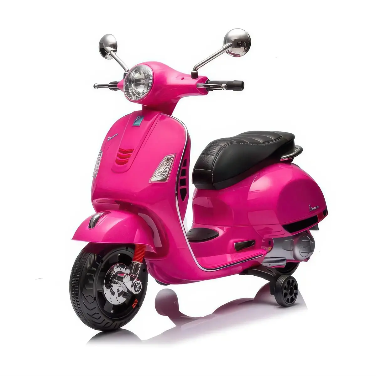 Vespa Gts Super Electric 12V Motorbike Ride-On - Pink 1