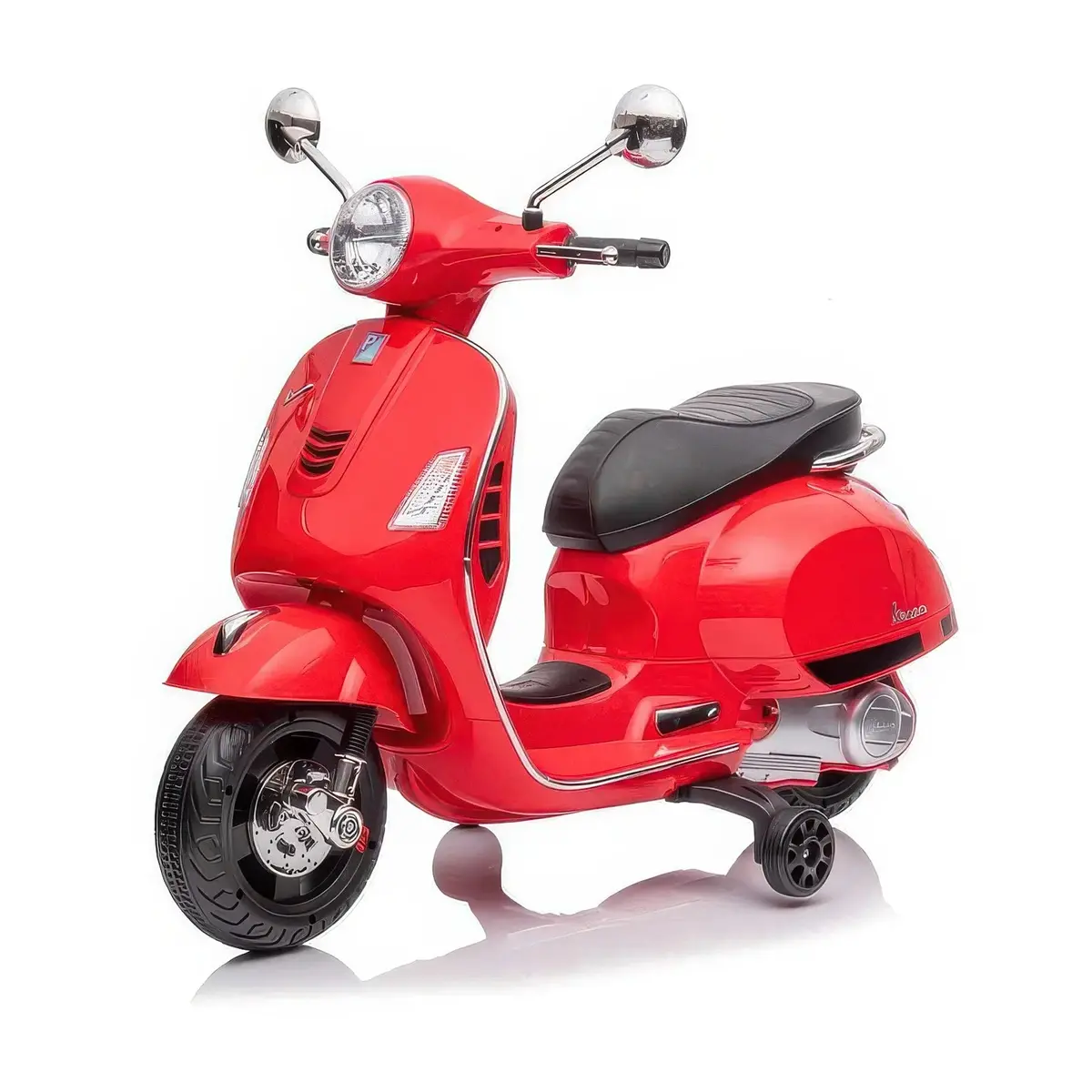 Vespa Gts Super Electric 12V Battery Motorbike Ride-On - Red 1