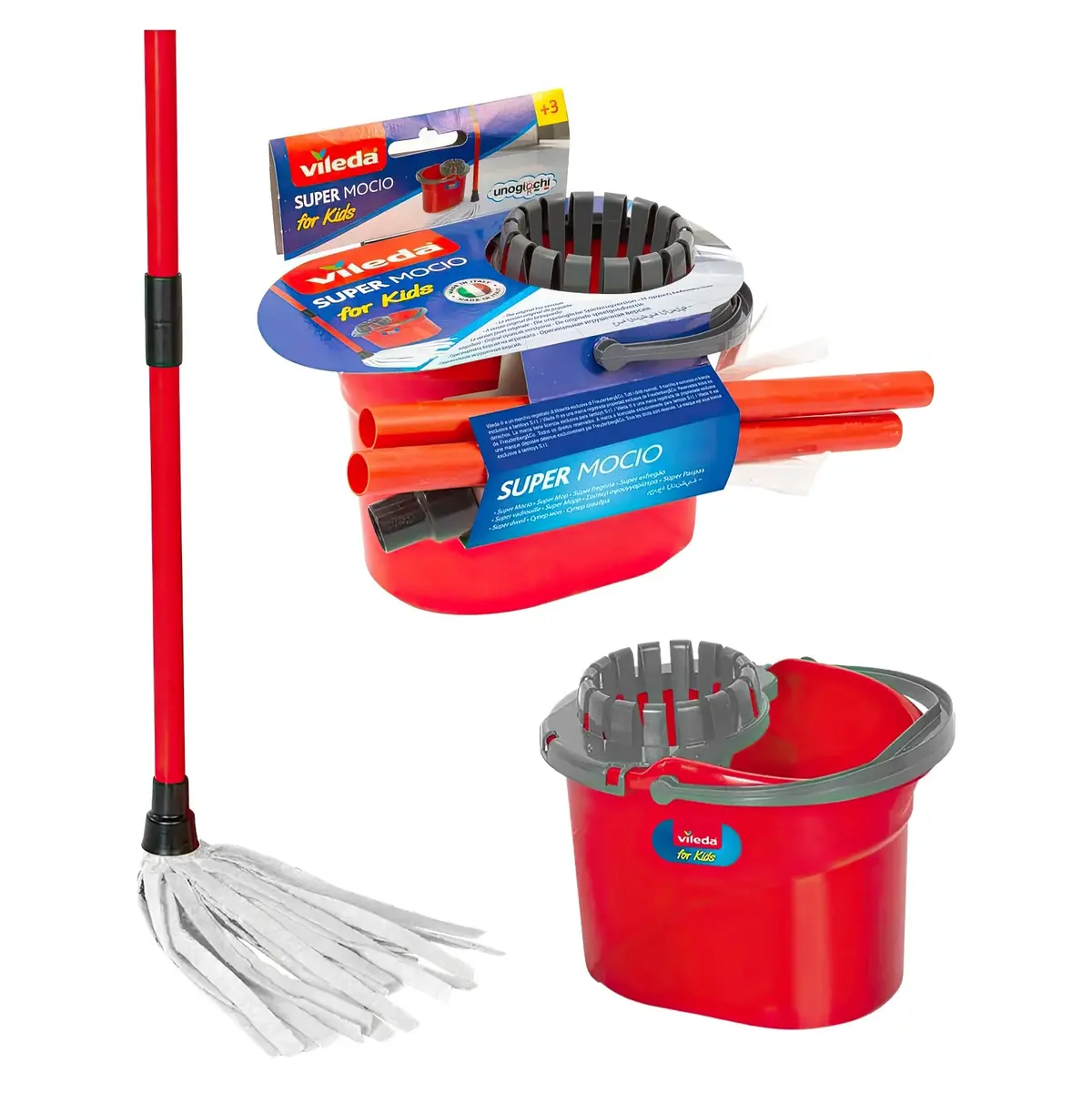Vileda Red Mop Set 1