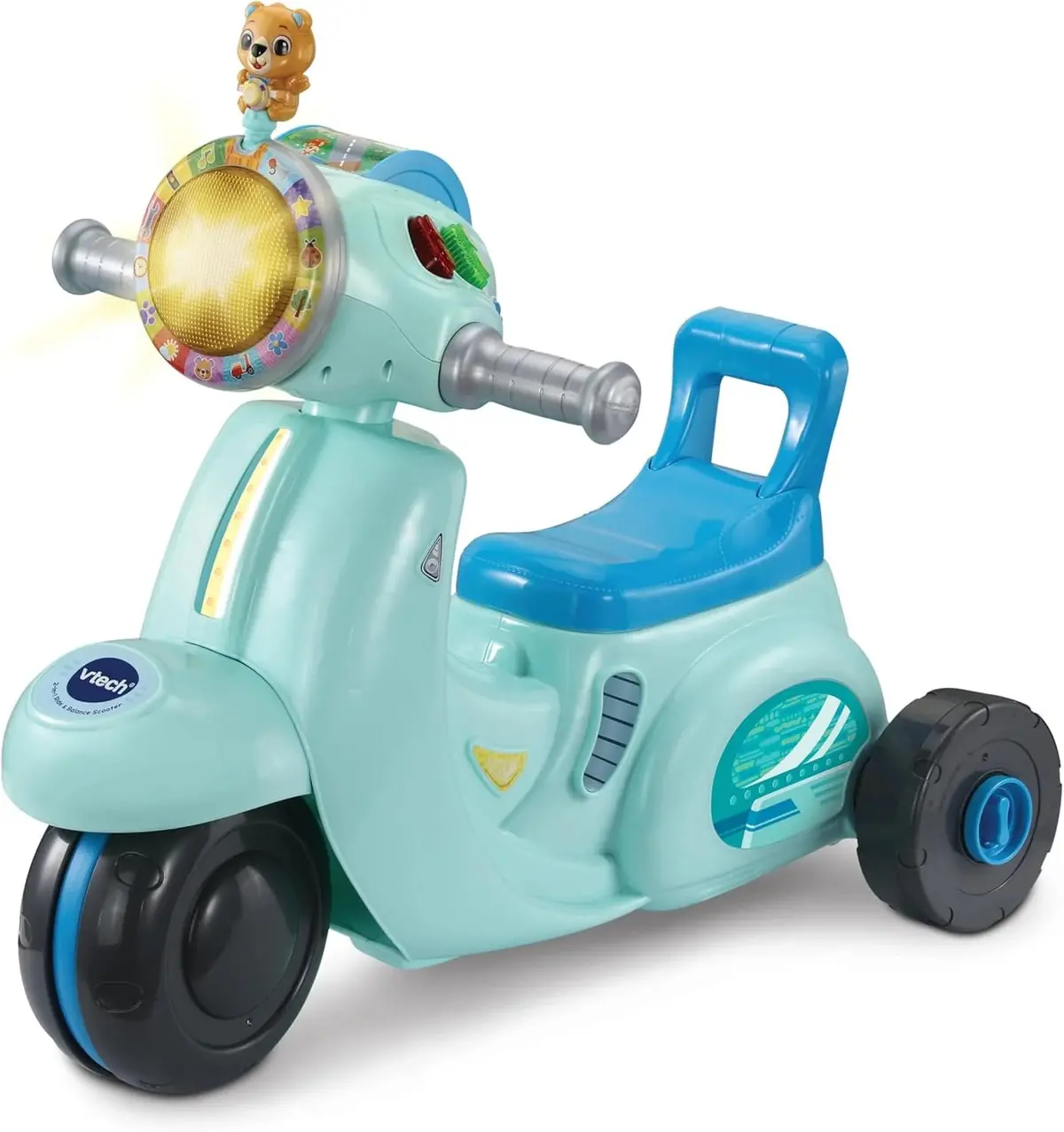 Vtech Baby 2-In-1 Ride & Balance Scooter, Blue 1