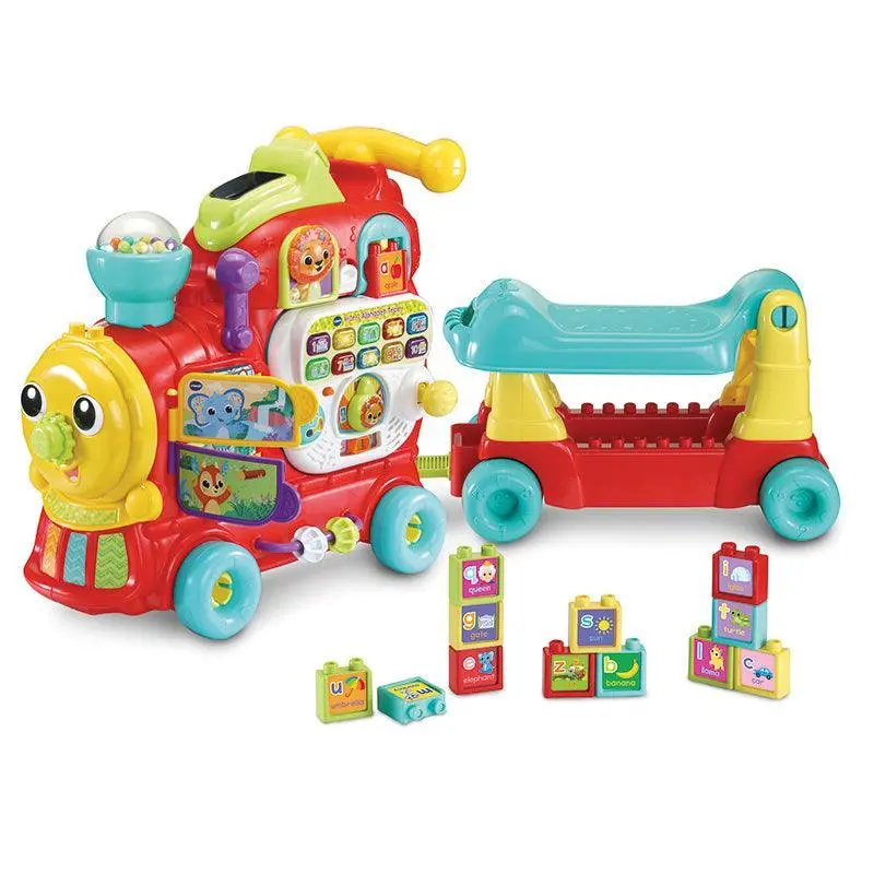Vtech Baby Push And Ride Alphabet Train Push Along Toy - English Baby & Toddler 1