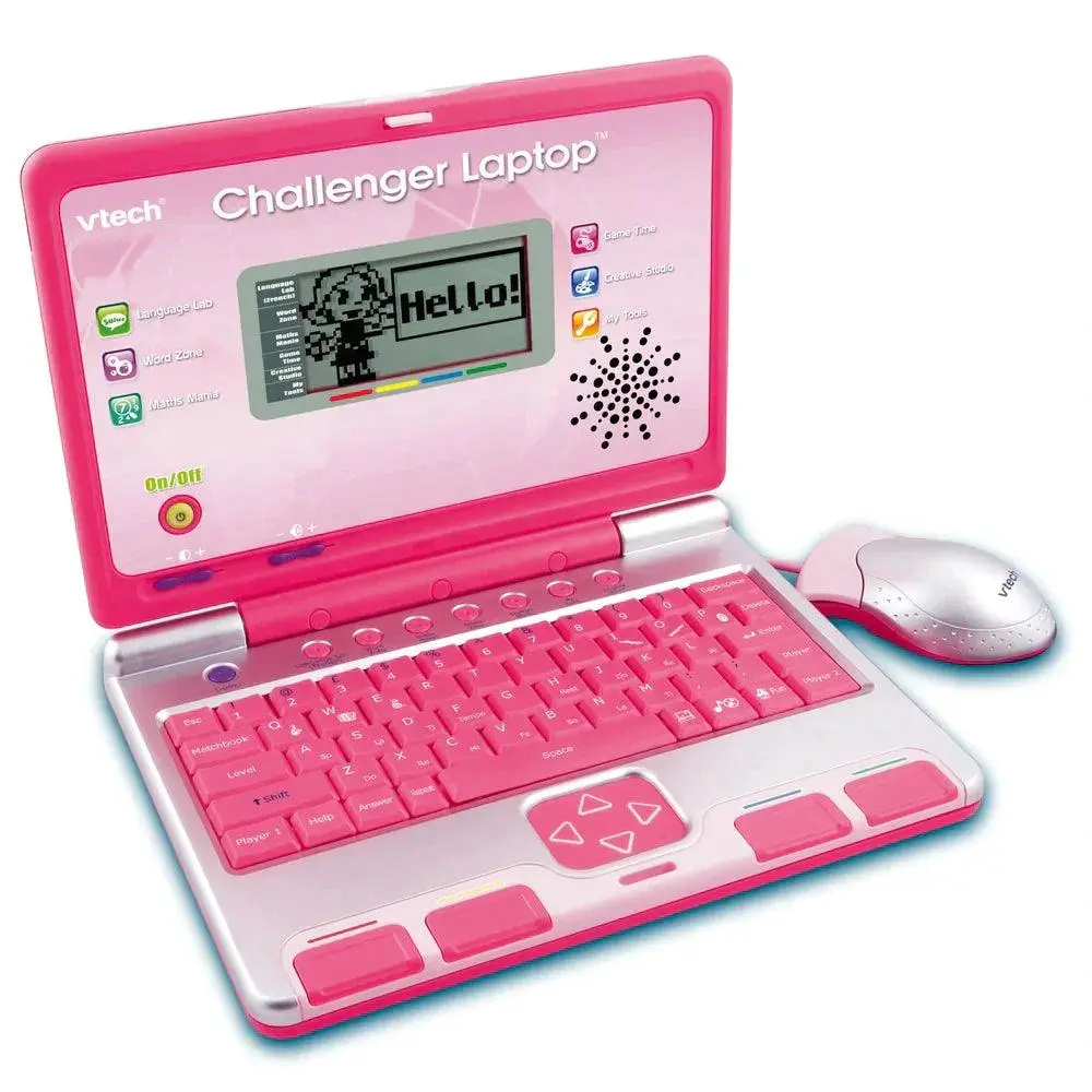 Vtech Challenger Laptop Pink 1