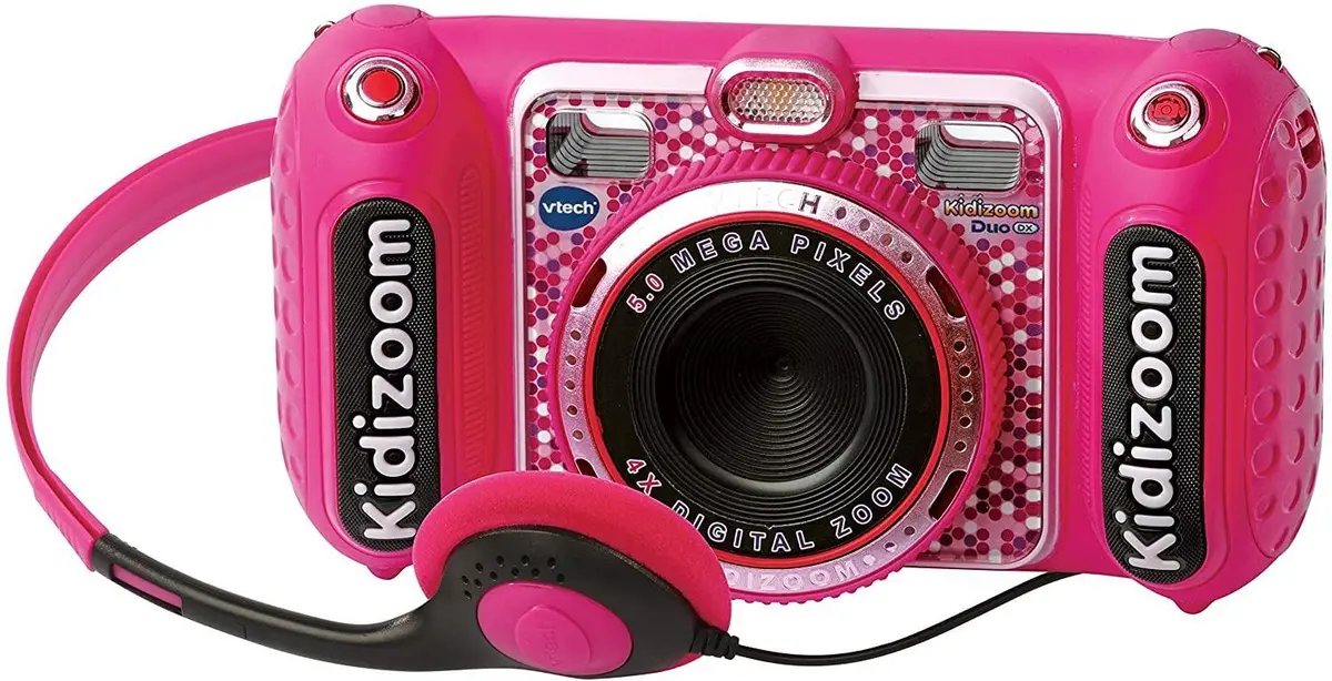 Vtech Kidizoom Duo Dx Digital Camera - Pink - Greek 1