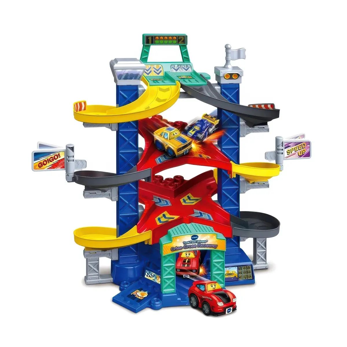Vtech Toot-Toot Drivers Criss-Cross Raceway Playset 1