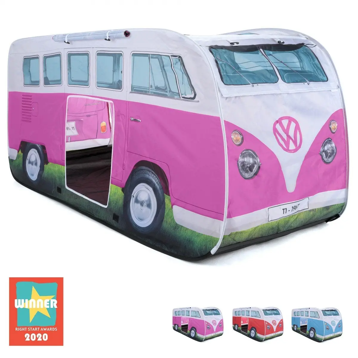 Vw Kids Pop Up Tent - Pink 1
