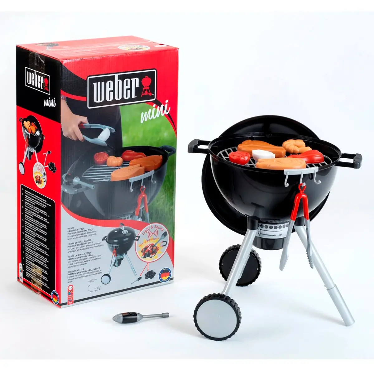 Klein Weber Kettle Barbecue "One Touch Premium" With Light And Sound Outdoor 1