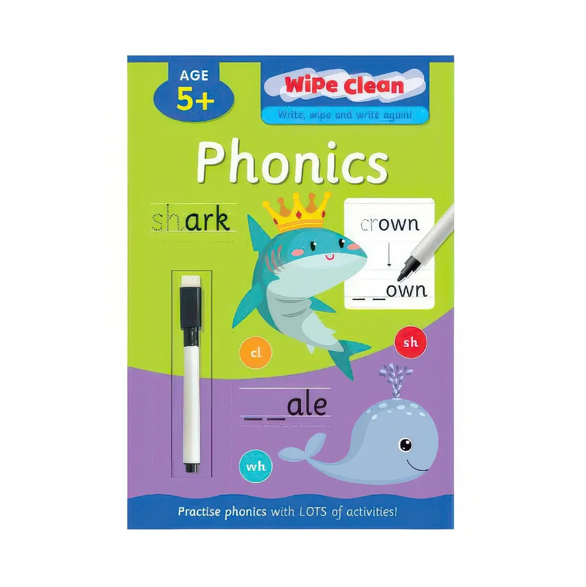 Wipe Clean Phonics 1