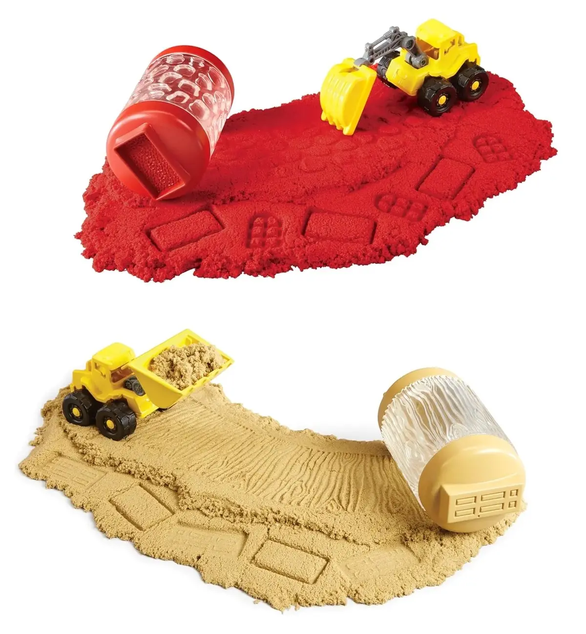 Wonder Factory Never Dry Sand Construction Trucks - Assorted 4