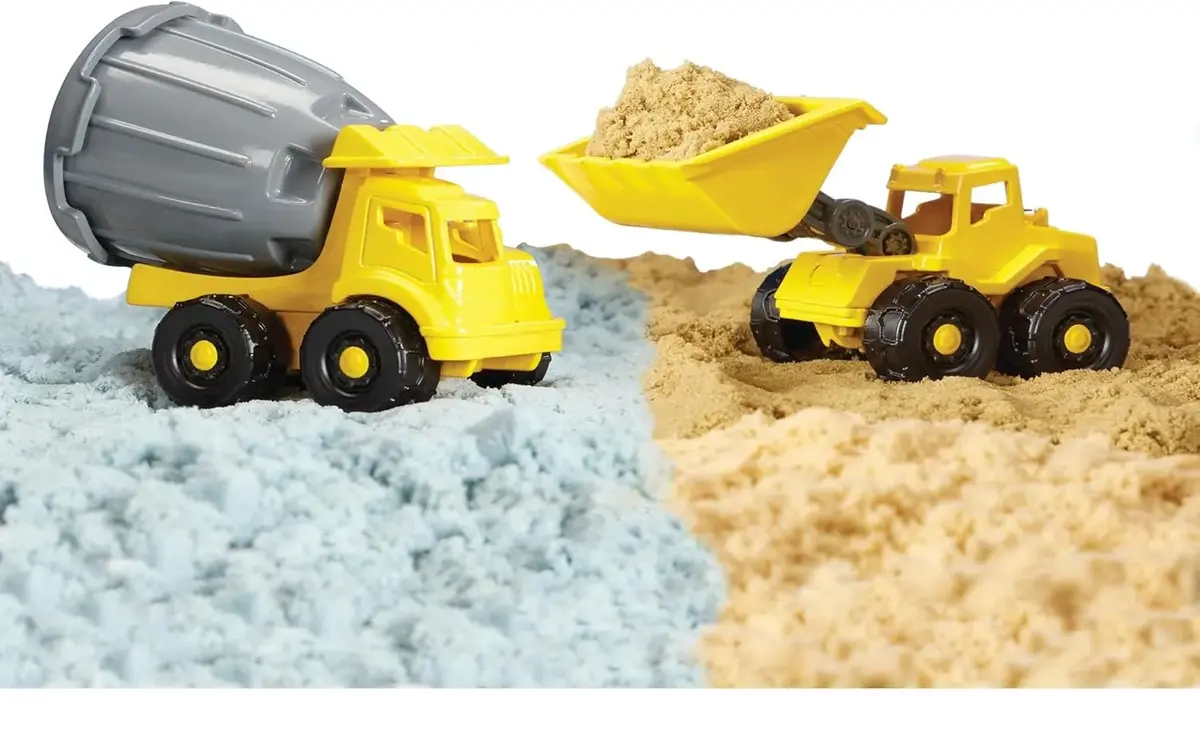 Wonder Factory Never Dry Sand Construction Trucks - Assorted 2