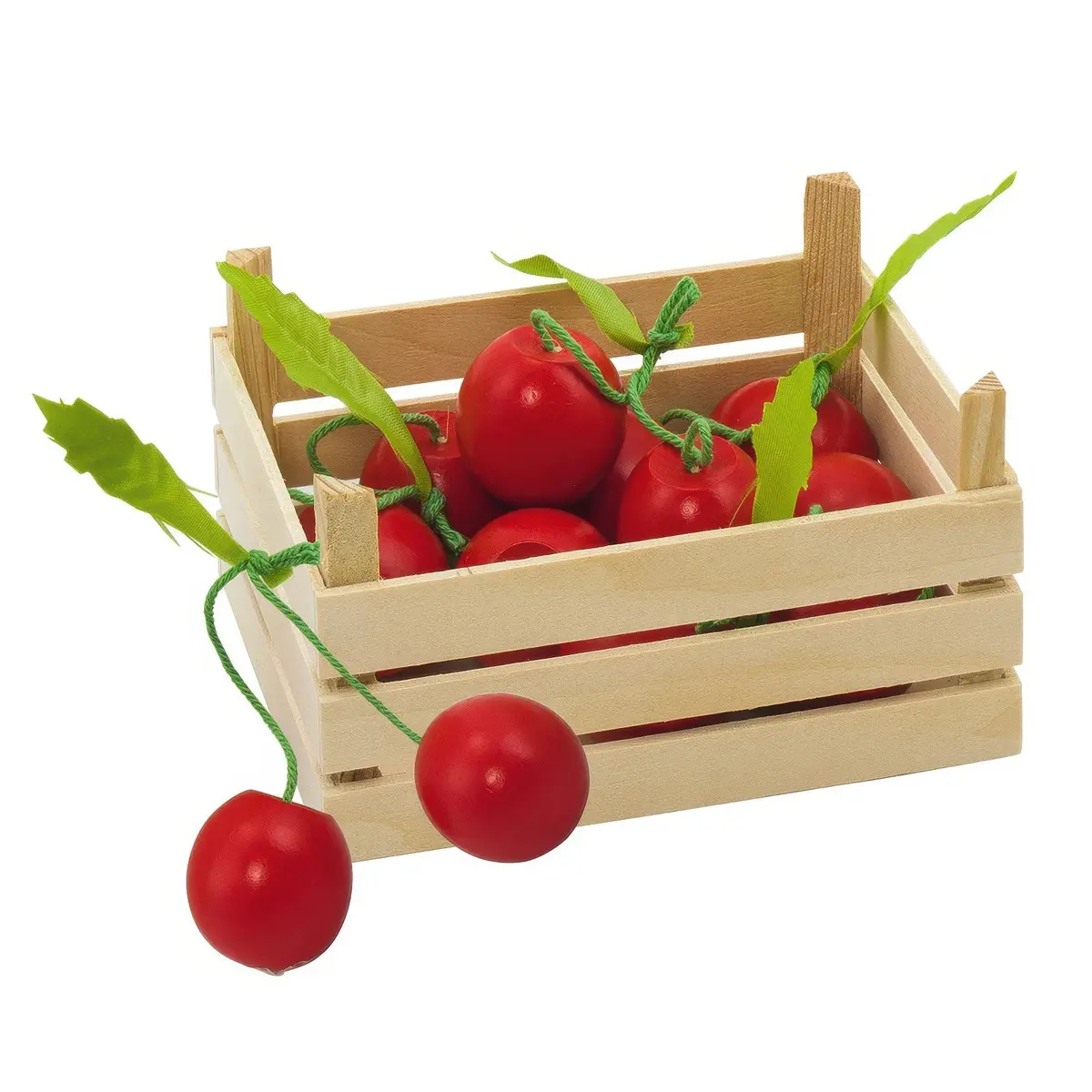 Wooden Cherries In Box 1