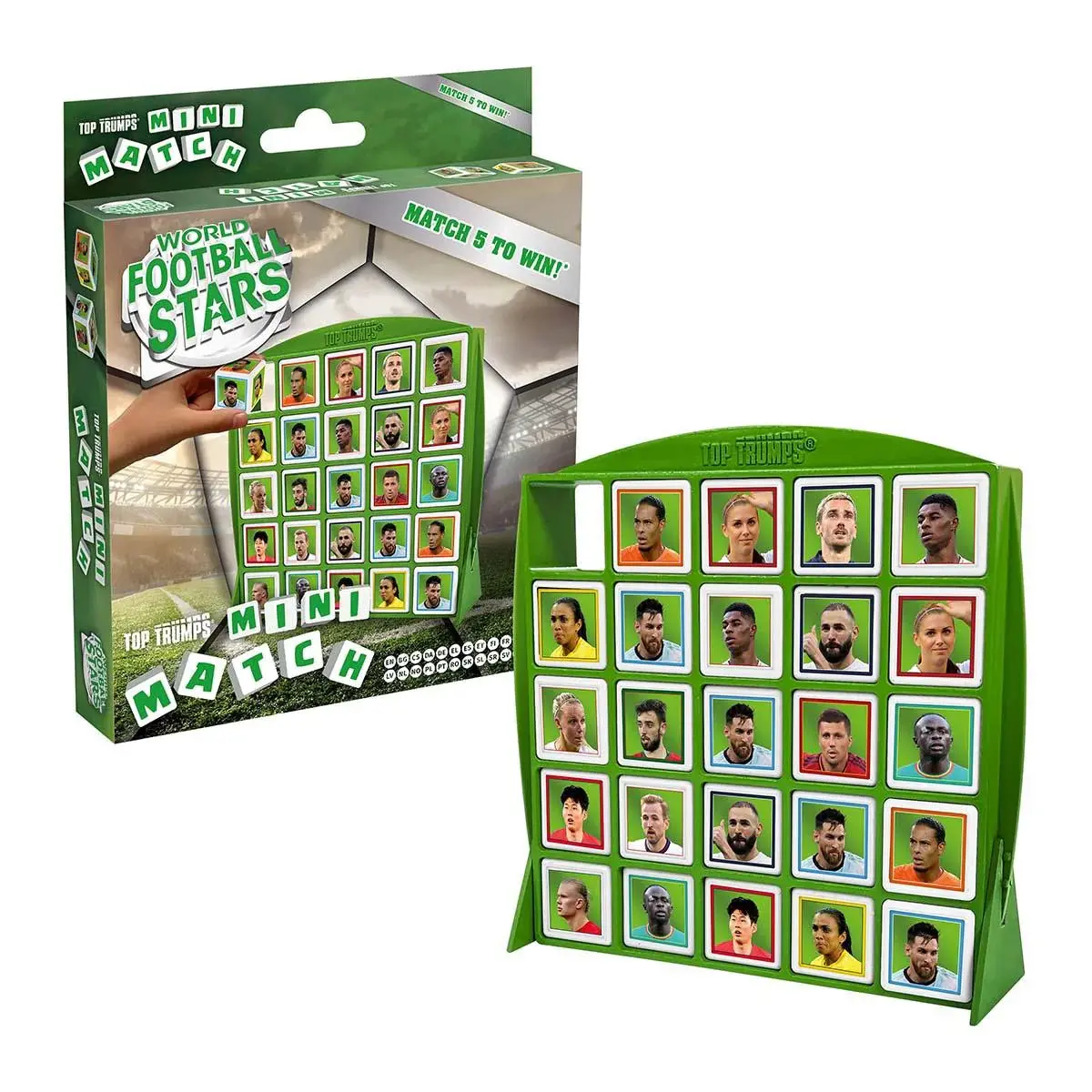 Top Trumps World Football Stars Green Mini Match 1