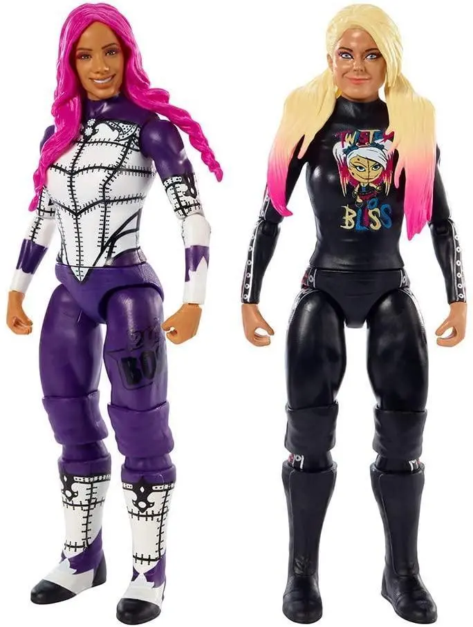 Wwe Gbn64 Battle Pack Sasha Banks Vs Alexa Bliss Action Toys & Playsets 1