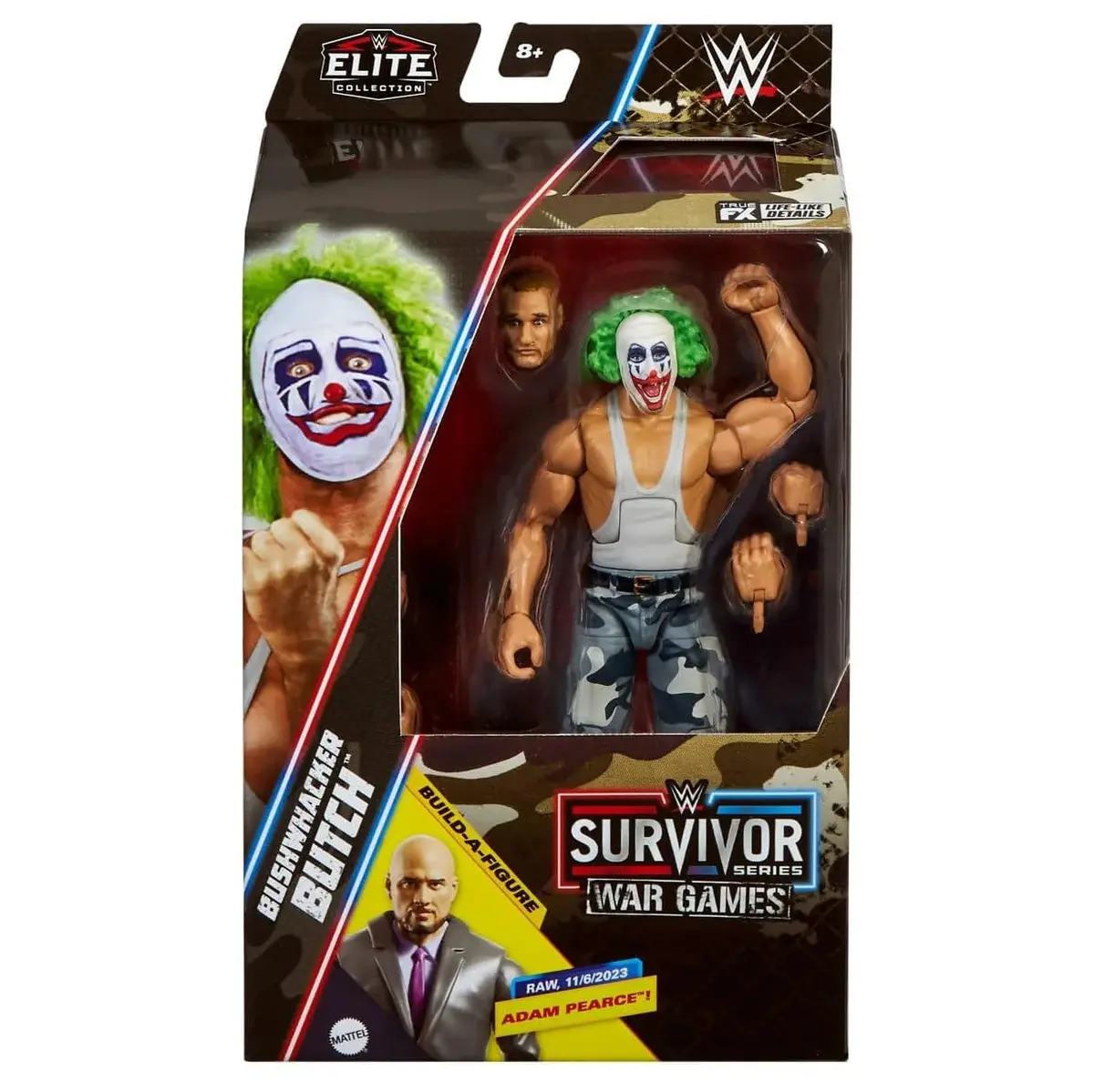 Wwe Survivor Series Elite 2024 Bushwhacker Butch Action Figure 2