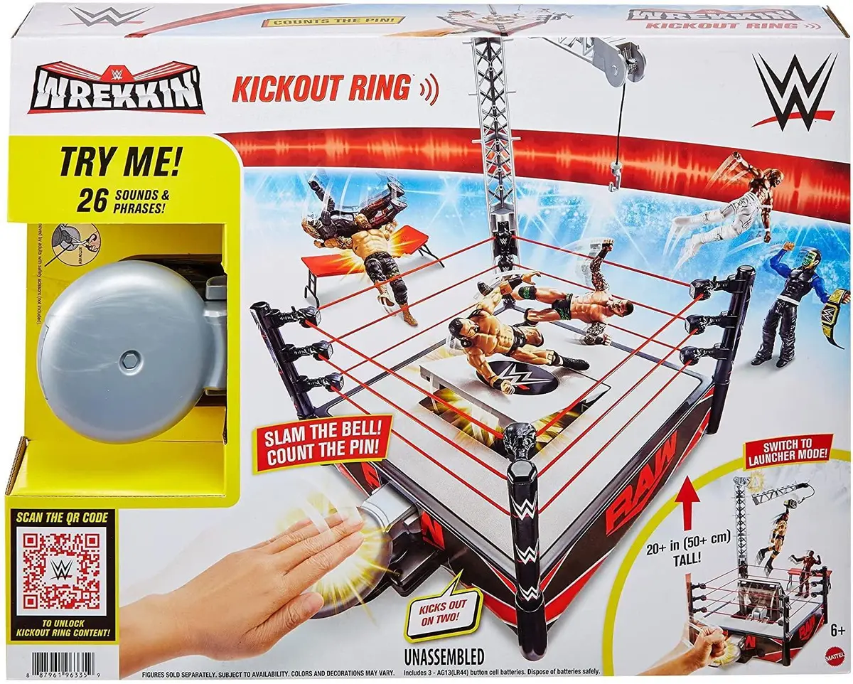 Wwe Wrekkin Kickout Ring Playset 1