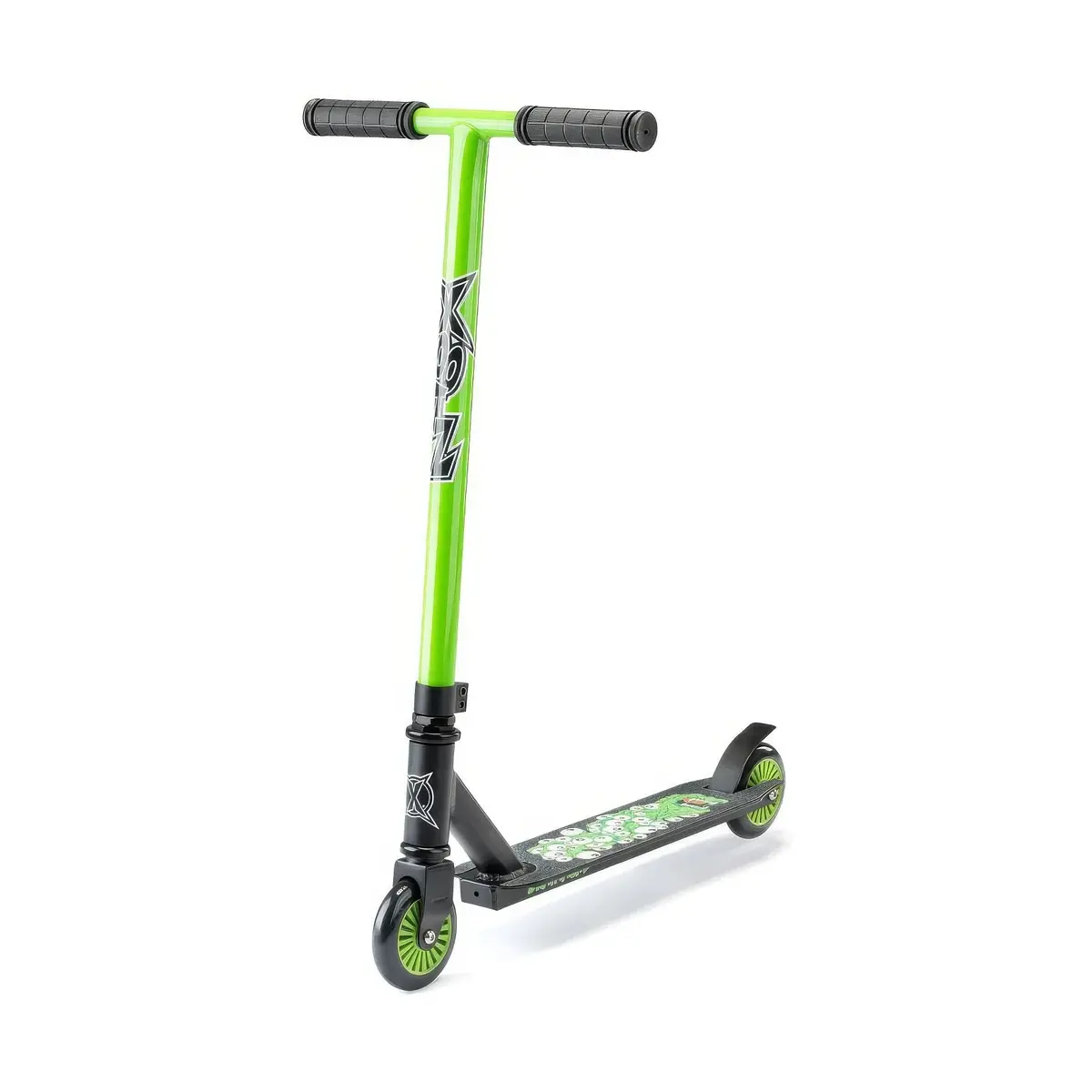 Xootz Brainache Youth Stunt Scooter - Green 1