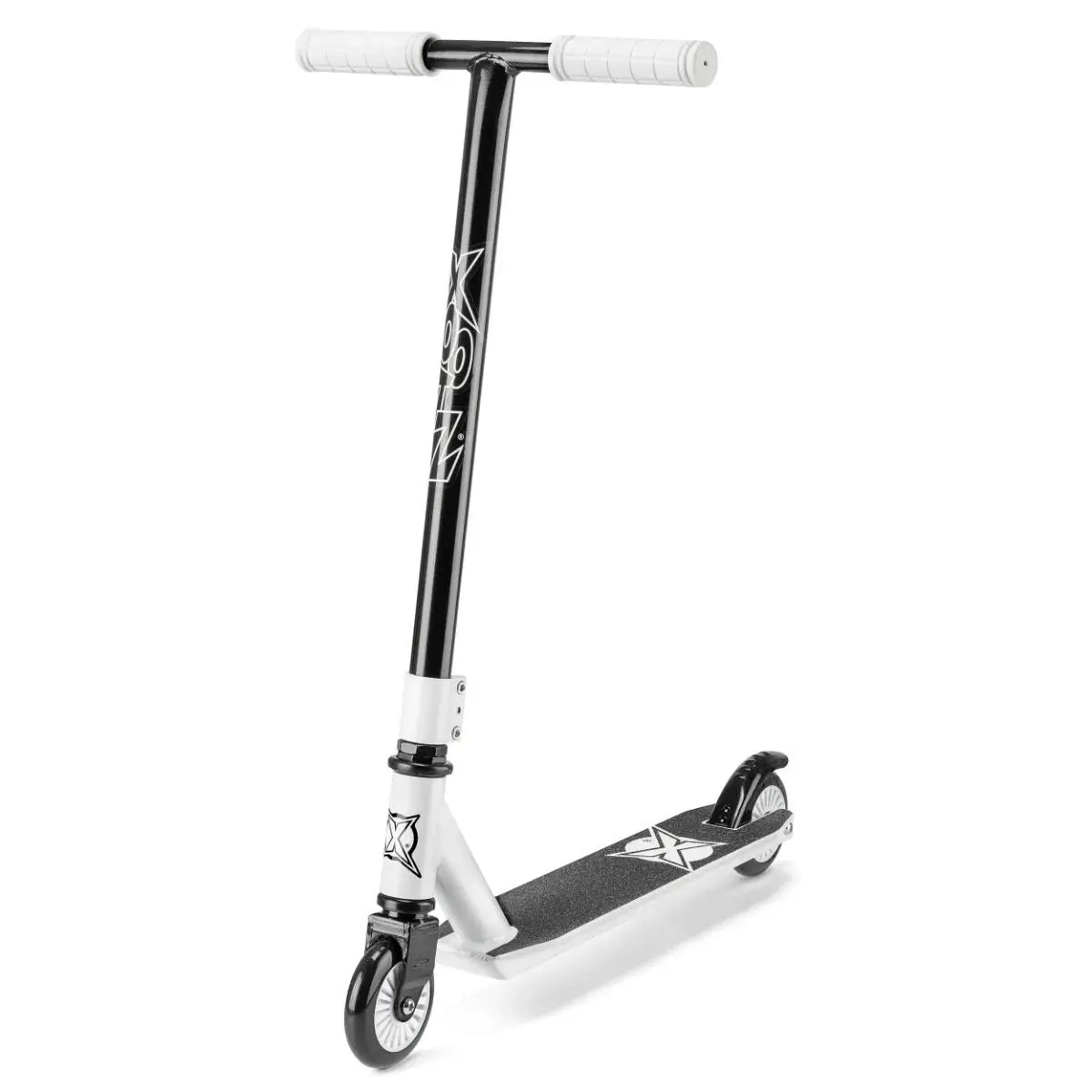 Xootz Invert Stunt Scooter - White/Black 1
