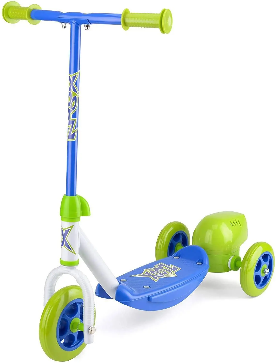 Xootz Kids Bubble Scooter, 3 Wheel Kick Scooter With Bubble Blower 1