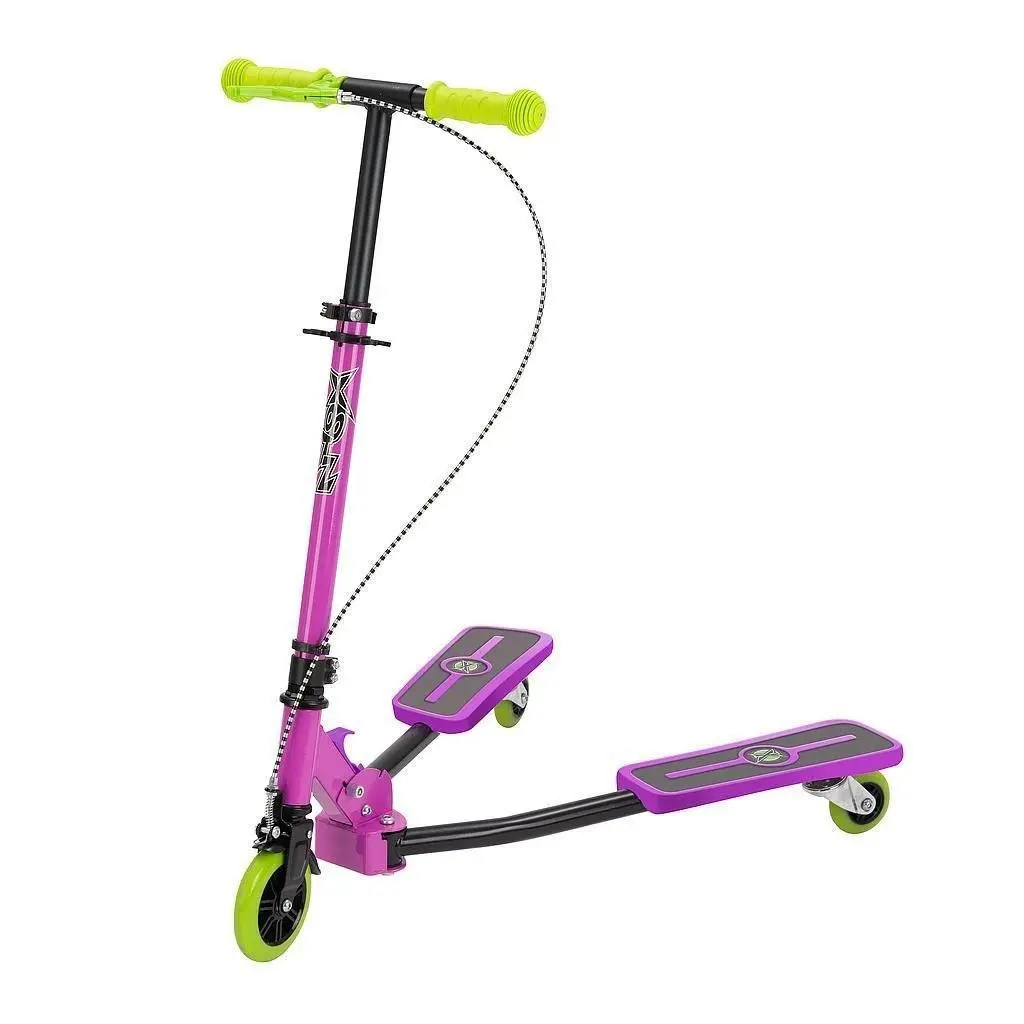 Xootz Pulse Kick Scooter, Purple 1