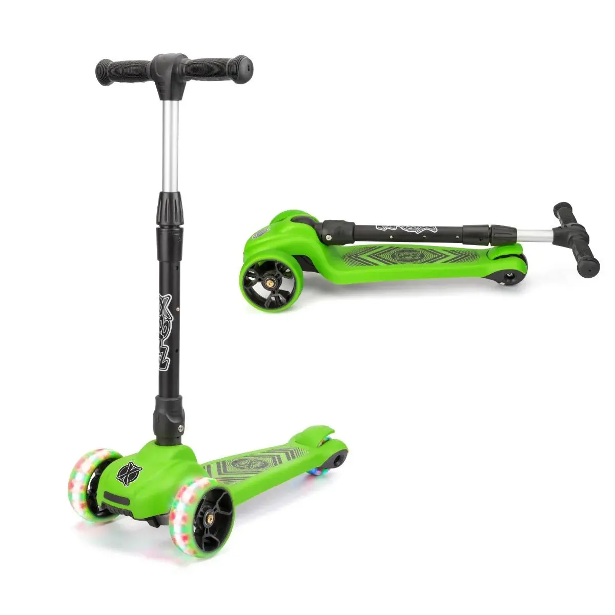 Xootz Scout Tri-Scooter - Green 1