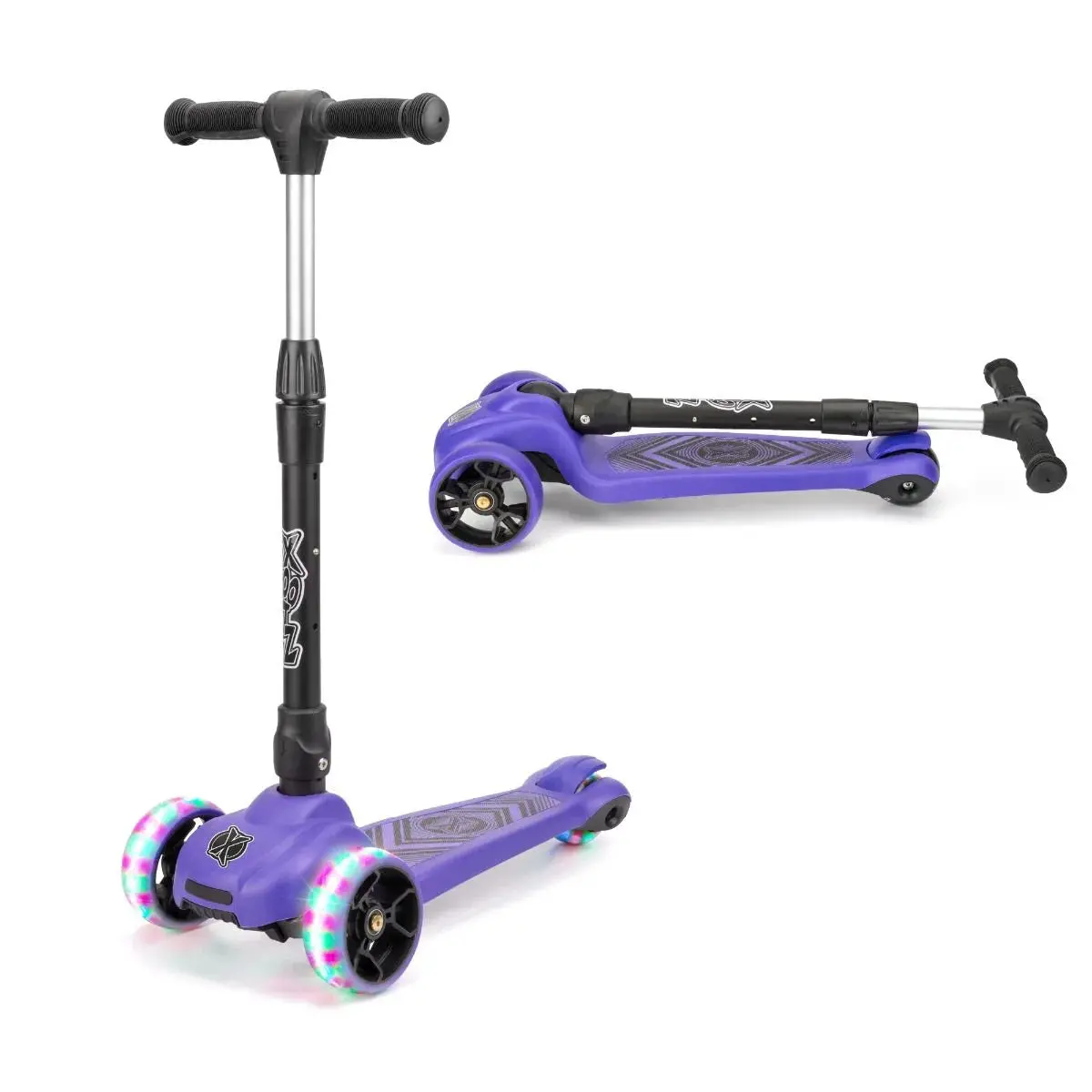 Xootz Scout Tri-Scooter - Purple 1